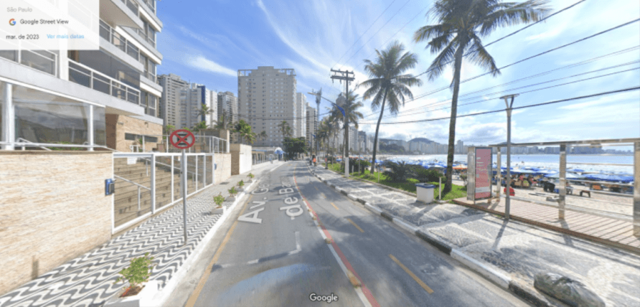 Foto 5 de 6: Apartamento em leilão em Guarujá - SP — Guarujá/SP - Vila Luis Antonio – Apto frente mar com 192m² Leilão Banco Inter