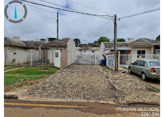 Casa em leilão em Ponta Grossa - PR — PONTA GROSSA/PR - PIRIQUITOS - Casa com 41m² Leilão Caixa Econômica