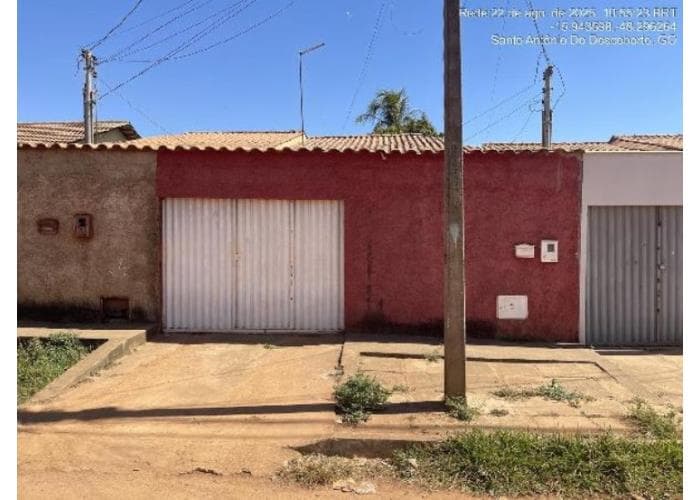 Casa em leilão em Santo Antonio Do Descoberto - GO — Santo Antônio do descoberto/GO - JARDIM ANA BEATRIZ I - Casa com 69m² Leilão Caixa Econômica