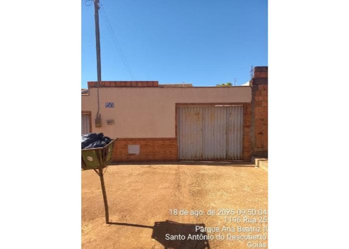 Casa em leilão em Santo Antônio Do Descoberto - GO — Santo Antônio do descoberto/GO - JARDIM ANA BEATRIZ II - Casa com 69m² Leilão Caixa Econômica
