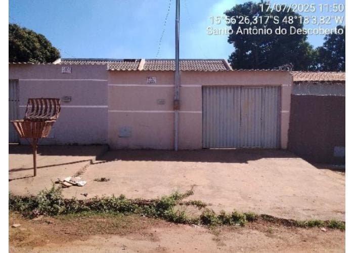 Casa em leilão em Santo Antônio Do Descoberto - GO — Santo Antônio do descoberto/GO - JARDIM ANA BEATRIZ II - Casa com 69m² Leilão Caixa Econômica