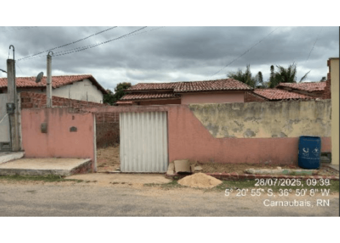 Casa em leilão em Carnaubais - RN — Carnaubais/RN - Pacheco - Casa com 52 m² Leilão Caixa Econômica