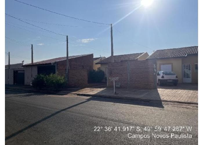 Apartamento em leilão em Campos Novos Paulista - SP — Campos Novos Paulista/SP – Es. Campos N. Paul – Apartamento com 45m² Leilão Caixa Econômica