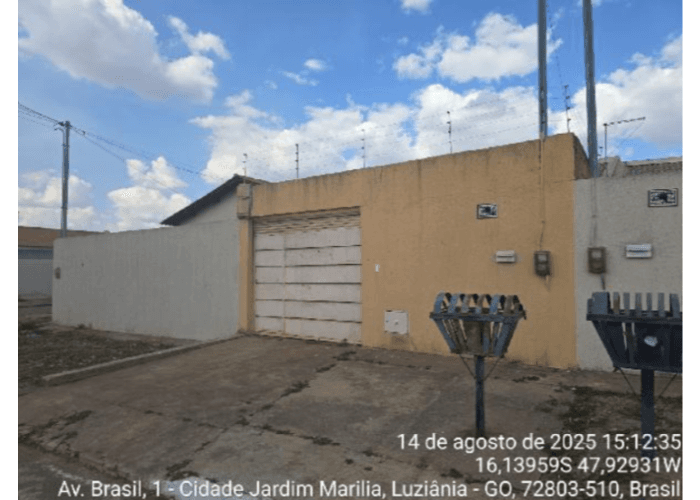 Casa em leilão em Luziânia - GO — Luziânia/GO - Cidade Jardim Marilia - Casa com 69m² Leilão Caixa Econômica