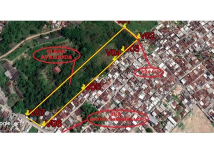 Area Rural em leilão em Jaboatao Dos Guararapes - PE — JABOATAO DOS GUARARAPES/PE - SUCUPIRA - Gleba Urbana com 18000m² Leilão Caixa Econômica