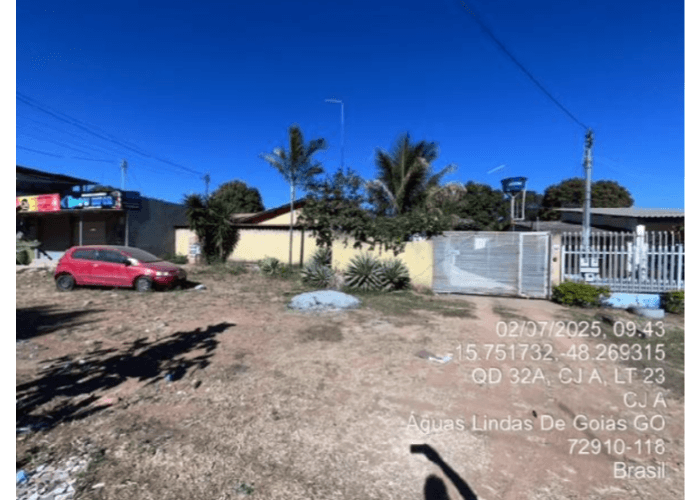 Casa em leilão em Águas Lindas De Goiás - GO — Águas Lindas de Goiás/GO - Parque da Barragem Setor 03 - Casa com 66m² Leilão Caixa Econômica