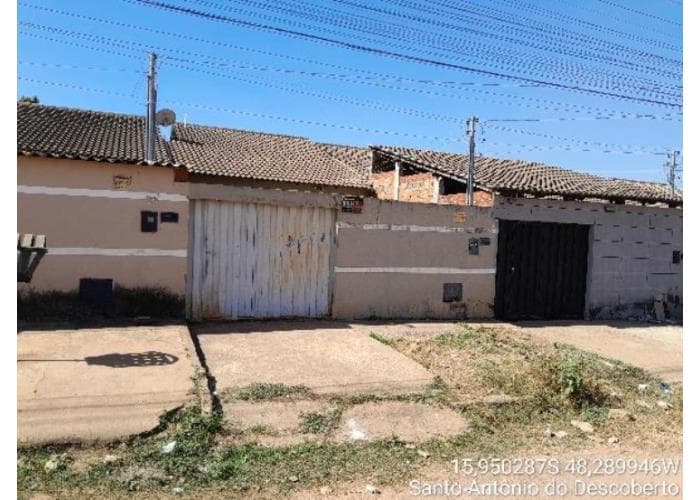 Casa em leilão em Santo Antonio Do Descoberto - GO — Santo Antônio do descoberto/GO - PARQUE ESTRELA DALVA XII - Casa com 67m² Leilão Caixa Econômica