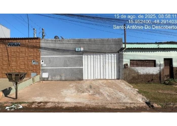 Casa em leilão em Santo Antônio Do Descoberto - GO — Santo Antônio do descoberto/GO - PARQUE ESTRELA DALVA XII - Casa com 61m² Leilão Caixa Econômica