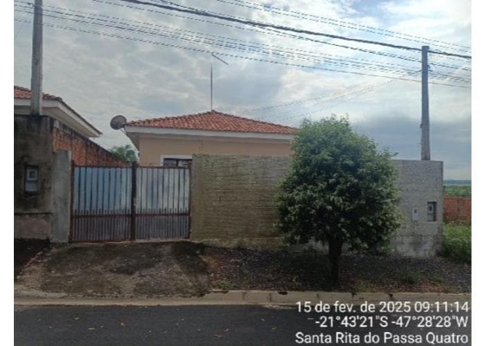 Casa em leilão em Santa Rita Do Passa Quatro - SP — Santa Rita do Passa Quatro/SP – Jardim Planalto – Casa com 50m² Leilão Caixa Econômica