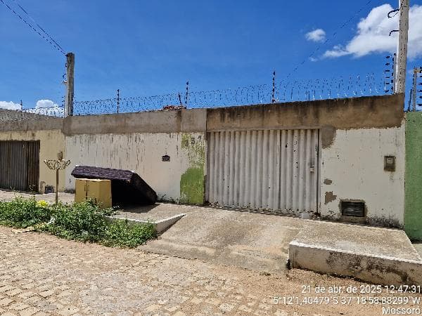 Casa em leilão em Mossoró - RN — LEILÃO CAIXA Nº 0036-0225