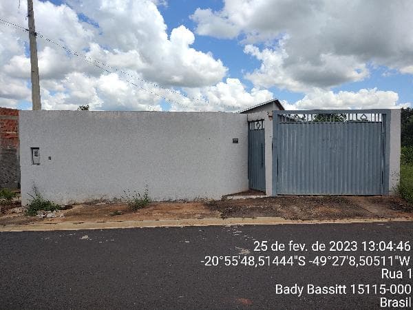 Terreno em leilão em Bady Bassitt - SP — LEILÃO CAIXA Nº 0036-0225