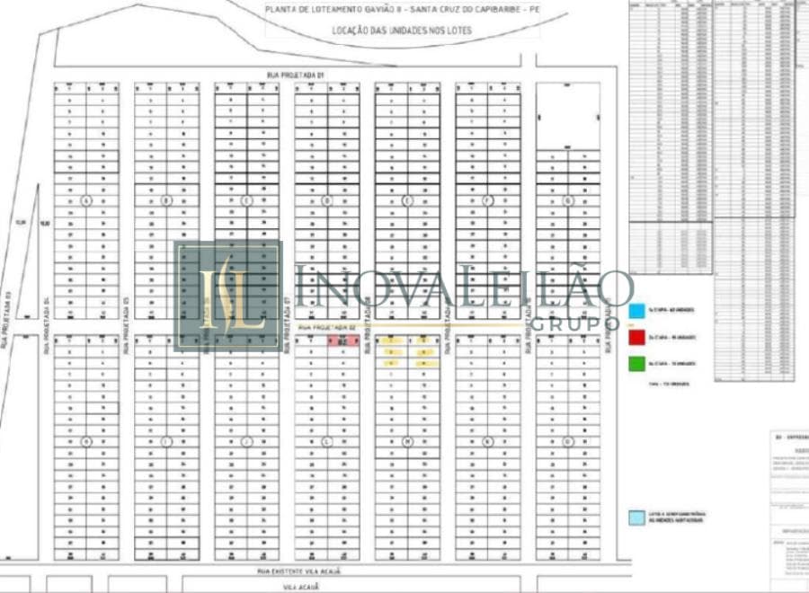 Foto 4 de 4: Terreno em leilão em Santa Cruz Do Capibaribe - PE — Lote nº 06 Qd M , c/ 140,00m², Lot. Gavião II - Stª Cruz do Capibaribe 06 Lotes de Terreno em Stª Cruz do Capibaribe