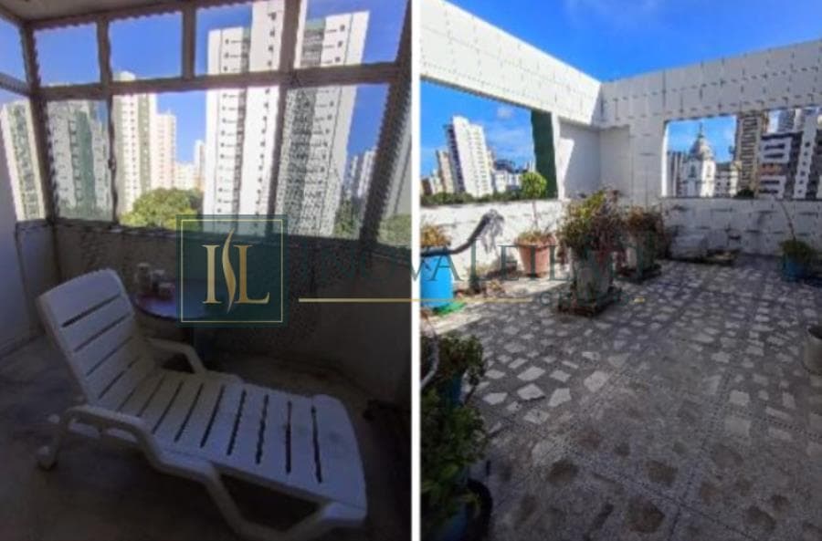 Foto 6 de 11: Apartamento em leilão em Recife - PE, bairro Espinheiro — Aptº 602 Duplex, c/ 285,96m², 04qtos c/dep. - Espinheiro Imóvel Duplex  c/ 285,96m², no Espinheiro