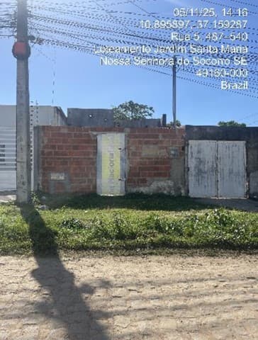 Foto 2 de 2: Casa em leilão em Nossa Senhora Do Socorro - SE, bairro Guajará — ID100623 NOSSA SENHORA DO SOCORRO(SE)