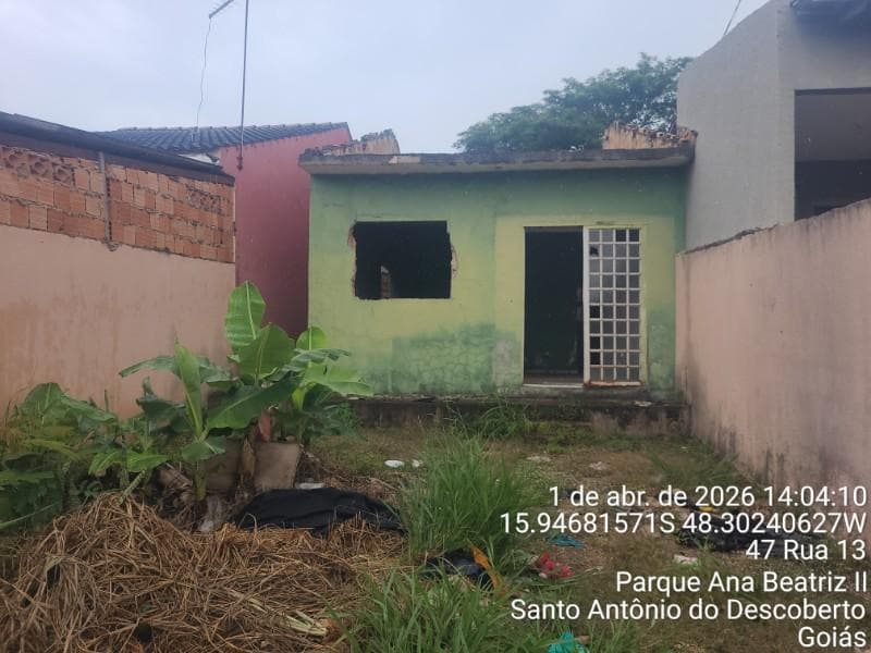 Foto 3 de 3: Casa em leilão em Santo Antônio Do Descoberto - GO — ID98428 SANTO ANTONIO DO DESCOBERTO (GO) Descrição legal: Imóvel Urbano Residencial, situado na Rua 13, Lote 07-A, Quadra 47, loteamento Ana Beatriz I, município de Santo Antônio do Descoberto - GO. M