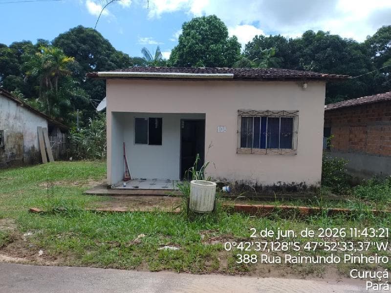 Foto 1 de 3: Casa em leilão em Curuçá - PA, bairro Abade — ID91841 CURUÇÁ (PA) Descrição legal: Imóvel Urbano, Residência situada na Rua Raimundo Pinheiro, nº 183, Abade, município de Curuçá - PA. Melhor descrito na matrícula nº 1101 do Cartório Extrajudicial