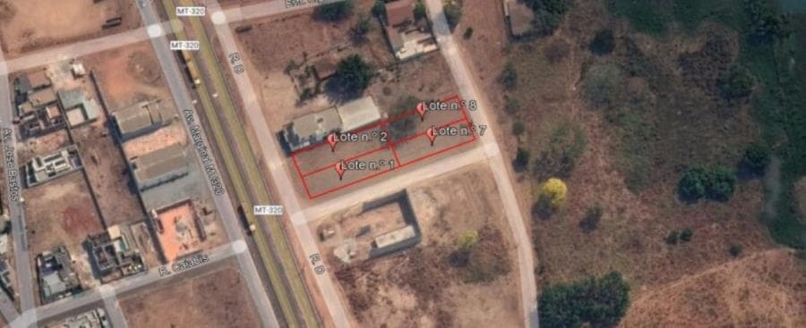 Terreno em leilão em Colíder - MT — JUDICIAL Leilão de Lotes Urbanos e Rurais na cidade de Colíder/MT