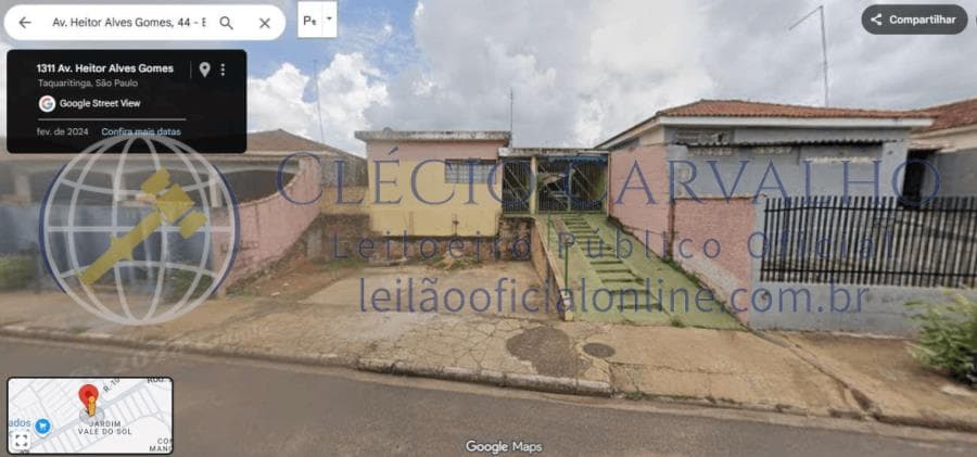 Foto 1 de 2: Casa em leilão em Taquaritinga - SP, bairro Talavasso — Fração ideal (75%) de Casa 312 m² Fração ideal (75%) de Casa 312 m²