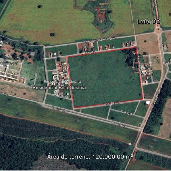 Foto 2 de 2: Area Rural em leilão em Goiânia - GO — Prodago - Extrajudicial - Goiânia/go