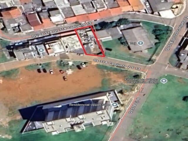 Foto 3 de 3: Terreno em leilão em Samambaia - DF — IMÓVEL, LOTE 2 DA QS 318, CJ 1, SAMAMBAIA-DF