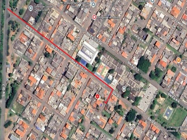 Foto 5 de 6: Casa em leilão em Gama - DF — IMÓVEL, LOTE 101, QD 05, SETOR LESTE RESIDENCIAL - GAMA/DF.