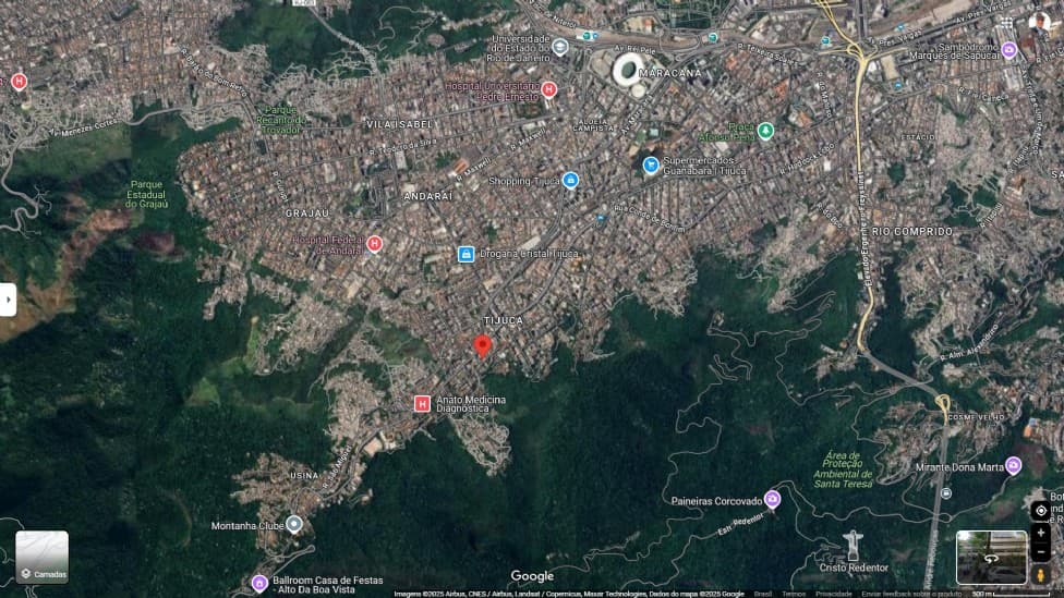 Foto 4 de 5: Apartamento em leilão em Rio De Janeiro - RJ — Apartamento 1302 do Cond. Ed. Ilha de Milos - Rua Dezoito de Outubro, nº 176, Tijuca/RJ - 300m², de frente, 4vagas, prédio c/ infra
