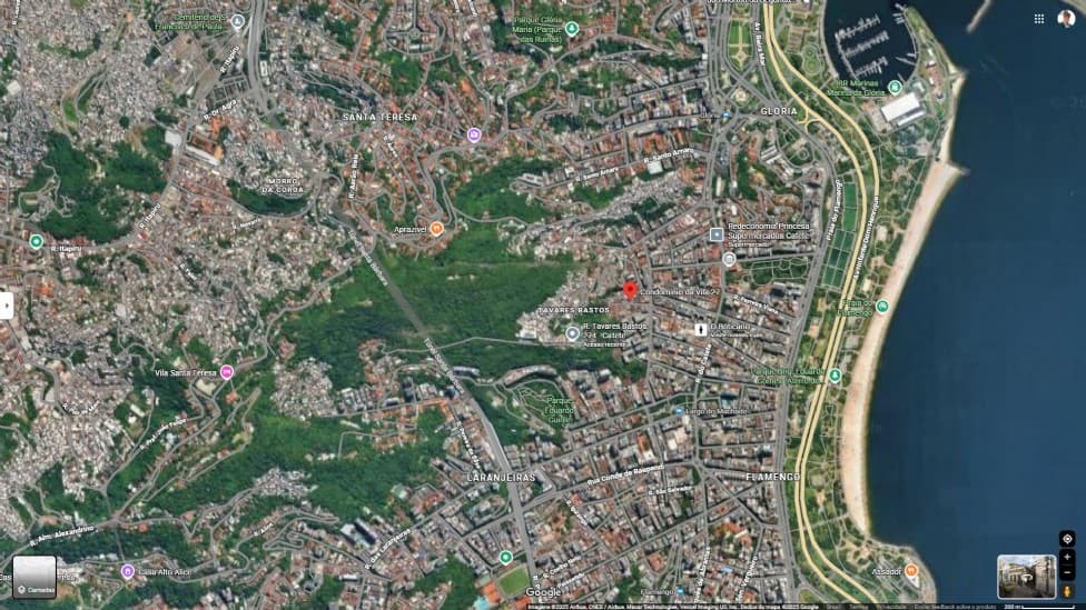 Foto 4 de 5: Casa em leilão em Rio De Janeiro - RJ — Casa 2 da vila situada na Rua Tavares Bastos, nº 27, Catete, Rio de Janeiro/RJ - c/ 46m²