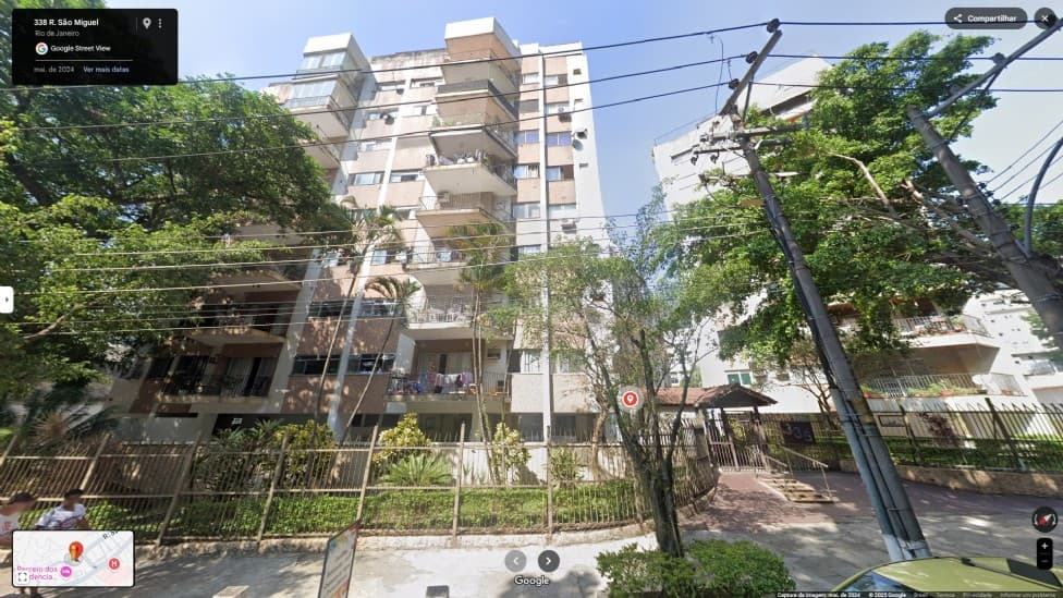 Foto 2 de 5: Apartamento em leilão em Rio De Janeiro - RJ — Apartamento 404, bloco 3, do Cond.Ed. Village São Miguel - Rua São Miguel, nº 335, Tijuca/RJ - de frente, c/ 65m² e vaga