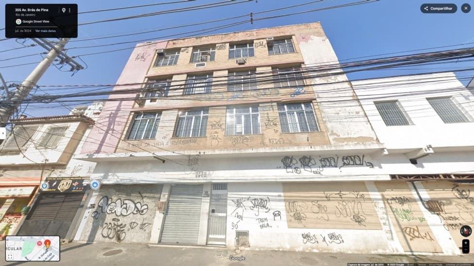 Foto 2 de 4: Apartamento em leilão em Rio De Janeiro - RJ — Apartamento 302 do Cond. Ed .Uirapuru, situado na Av. Brás de Pina, nº 353, Penha/RJ, de frente, com 72m²