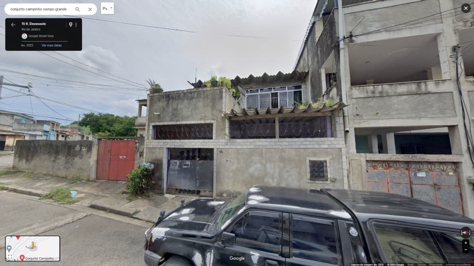 Foto 2 de 4: Casa em leilão em Campo Grande - RJ — Casa nº 15 da Rua Dezesseis, Conjunto Campinho, Campo Grande/RJ, c/ 188m² de construção em um terreno de 120m²