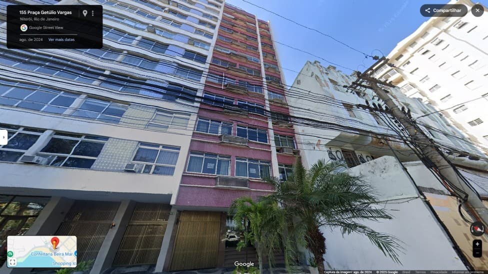 Foto 2 de 5: Apartamento em leilão em Niterói - RJ — Apartamento 601 do Cond.Ed. Andrade Neves - Av. Jornalista Alberto Francisco Torres (Praia de Icaraí), nº 155, Icaraí, Niterói/RJ - 194m², 1 vaga, 3 qtos (1 suíte)