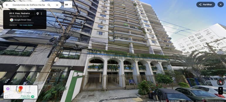 Apartamento em leilão em Niterói - RJ — 1/4 Do Apartamento N° 804 Com Direito A 01 Vaga Na Garagem Do Edifício Via Salermo, Situado Na Rua Presidente Pedreira, N° 97
