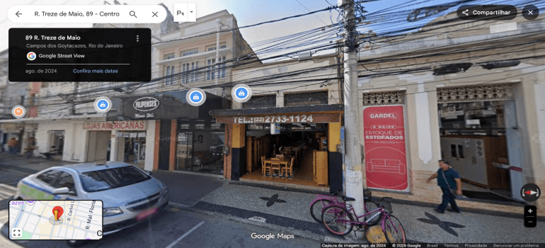 Foto 1 de 2: Terreno em leilão em Campos Dos Goytacazes - RJ, bairro Centro — RUA TREZE DE MAIO, 89, CENTRO