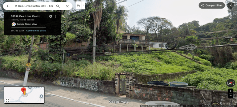 Terreno em leilão em Niterói - RJ, bairro Fonsca — RUA DESEMBARGADOR LIMA CASTRO,