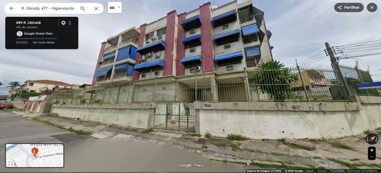 Foto 1 de 3: Apartamento em leilão em Rio De Janeiro - RJ, bairro Higienópolis — RUA UBIRATÃ, 477, APTO 102, H