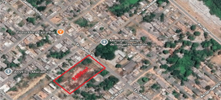 Foto 2 de 8: Area Rural em leilão em Macaé - RJ, bairro Lagomar — TV. JARDIM VITÓRIA S/N (SÍTI