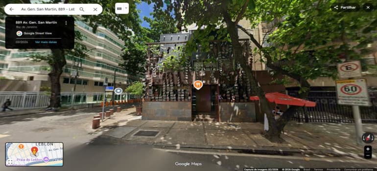 Foto 1 de 2: Comercial em leilão em Rio De Janeiro - RJ, bairro Leblon — Av. General San Martin, 889, L