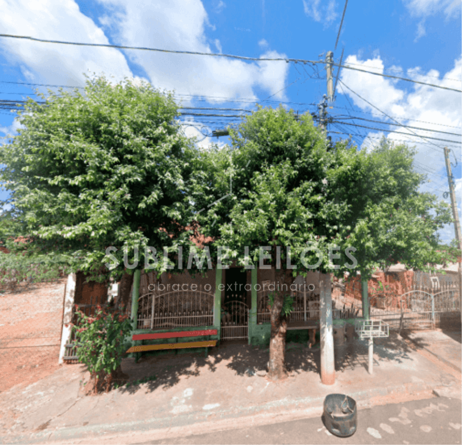 Foto 2 de 4: Terreno em leilão em Cajobi - SP — Terreno de 968m² |  Constr. de 240m² Casa em Cajobi