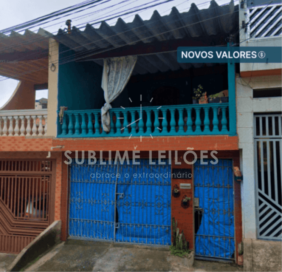 Foto 1 de 31: Casa em leilão em Mauá - SP, bairro Jardim Zaira — Terreno de 178m² | Constr. de 200m² Sobrado em Mauá