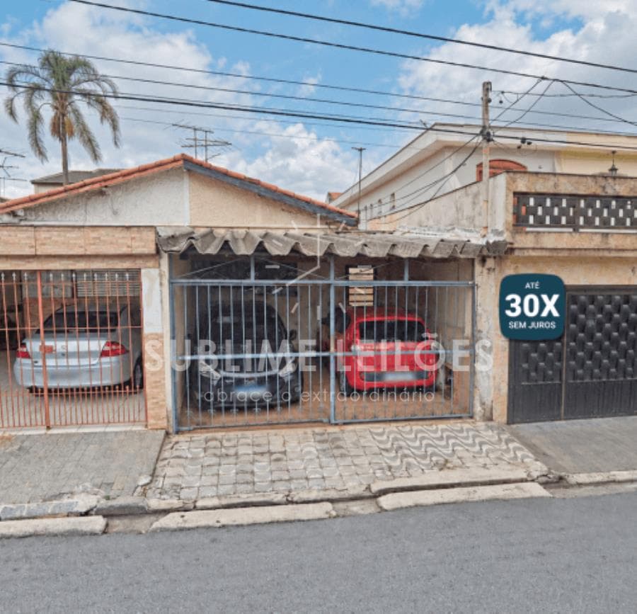 Foto 1 de 3: Terreno em leilão em São Bernardo Do Campo - SP, bairro Paulicéia — Terreno de 150m² | Benfeitorias Casa em São Bernardo do Campo