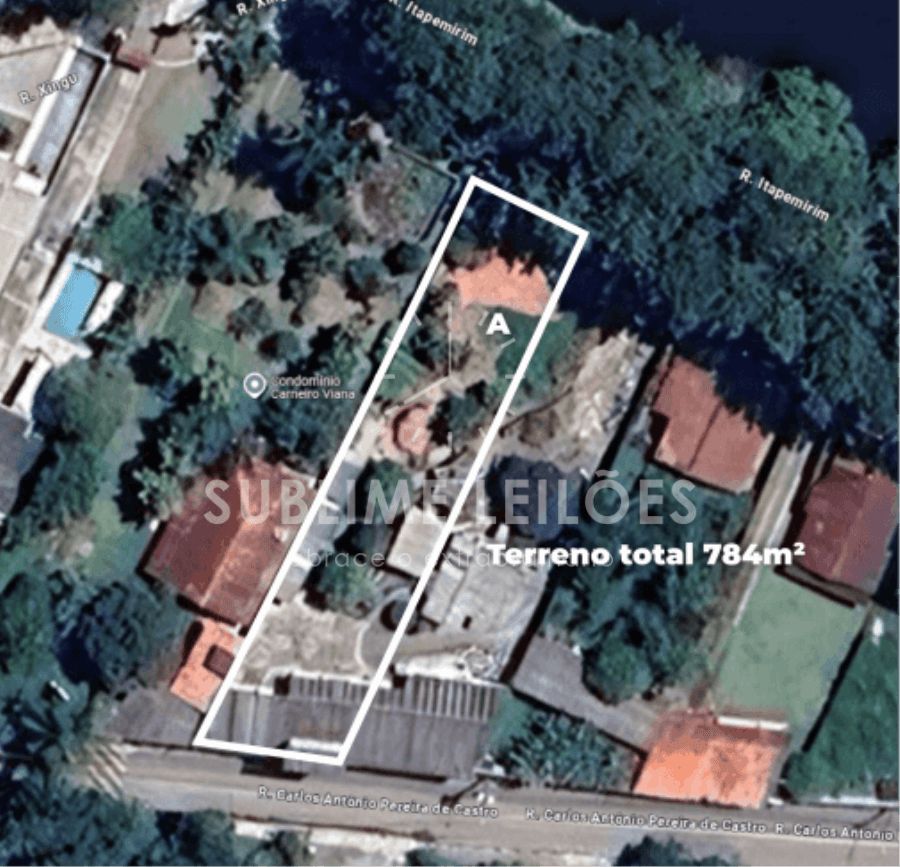 Foto 6 de 9: Terreno em leilão em Cotia - SP — Lote 04-A | Terreno 784m² 2 Terrenos em Cotia - Cond. fechado I