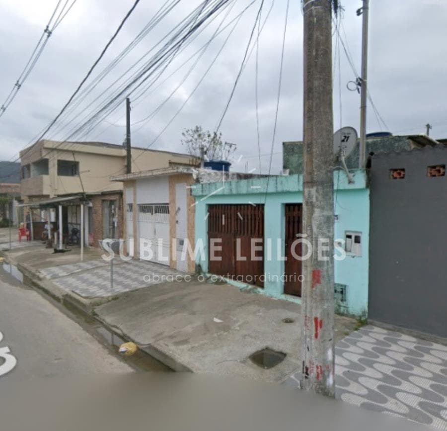 Foto 3 de 4: Terreno em leilão em Praia Grande - SP, bairro Esmeralda — Terreno de 288m² | Constr. de 277m² 2 casas na Praia Grande