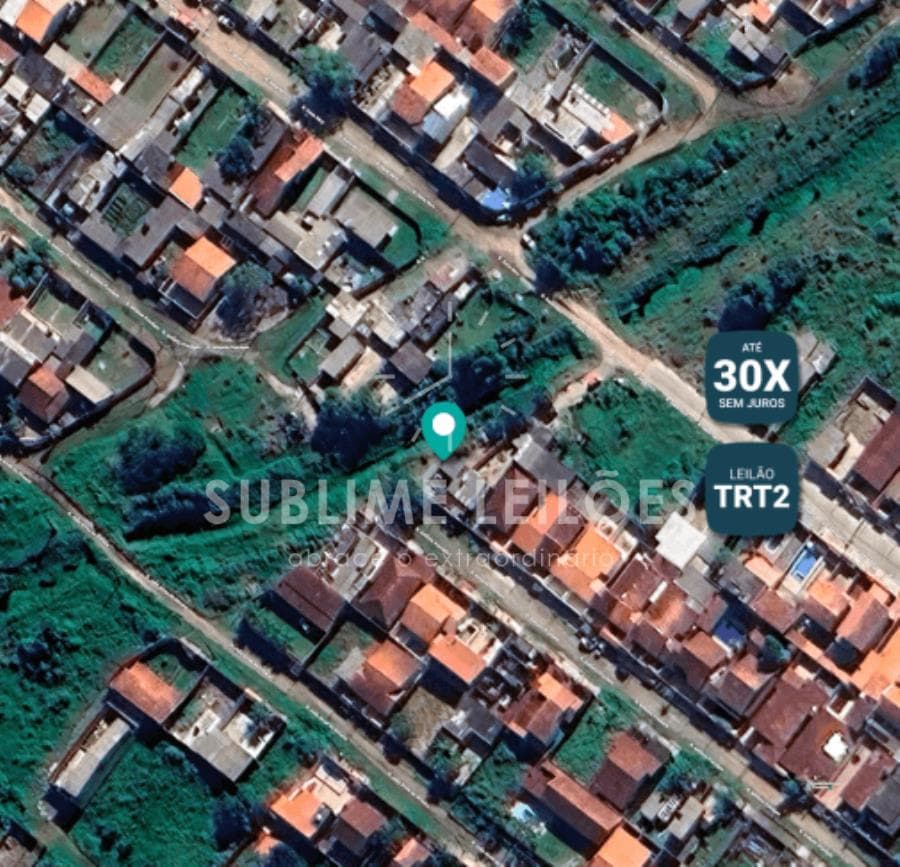 Terreno em leilão em Itanhaém - SP, bairro Jardim Regina — Terreno de 268m² | Benfeitorias Casa em Itanhaém