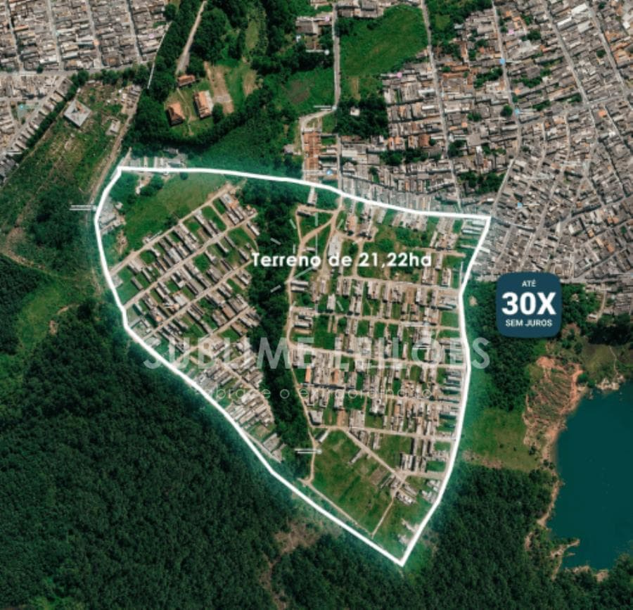 Foto 1 de 14: Terreno em leilão em São Paulo - SP, bairro Rancho do Abílio — 21,22 Hectares | Benfeitorias Complexo urbano no Rancho do Abílio - SP