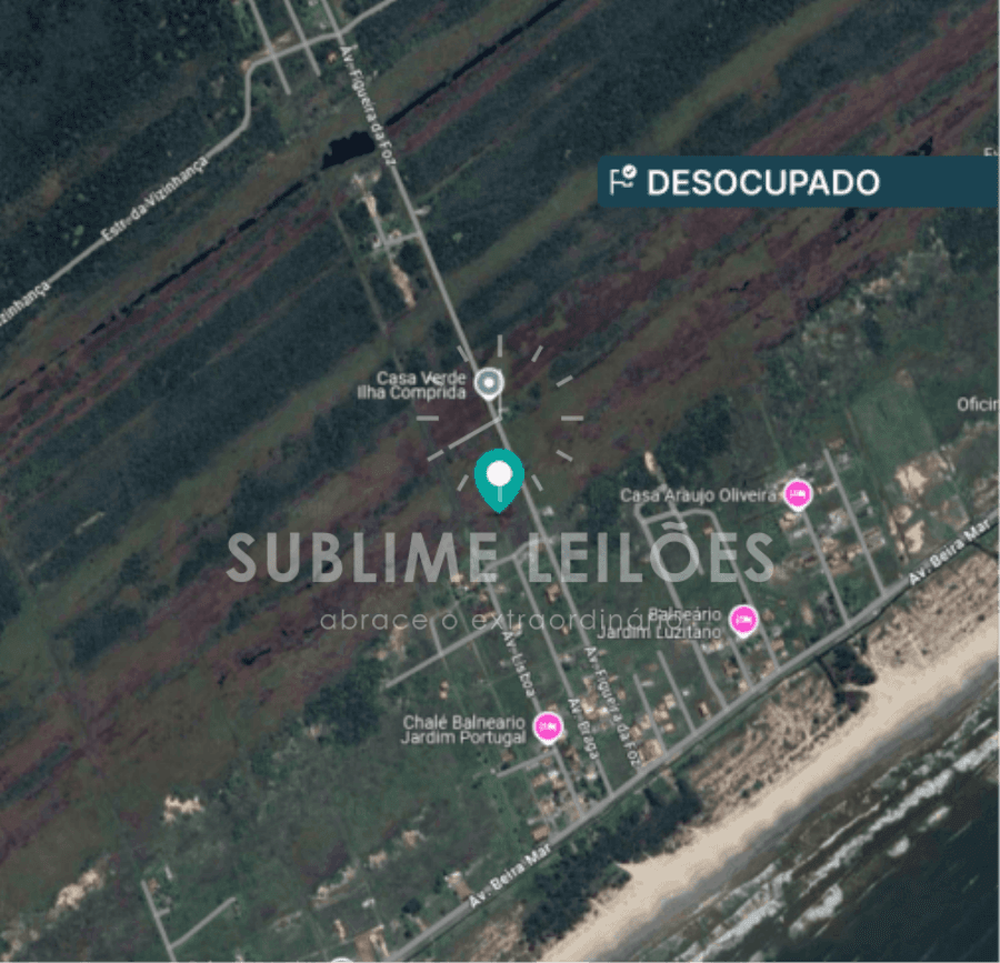 Foto 6 de 12: Terreno em leilão em Ilha Comprida - SP — Terreno de 300m² | Sem benfeitorias Área Urbana em Ilha Comprida