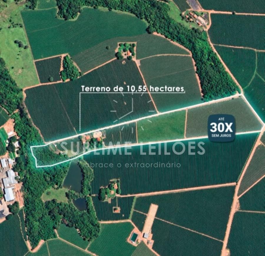 Foto 1 de 16: Area Rural em leilão em Ribeirão Corrente - SP — B) Gleba de terras | Terreno de 10,55 hectares Casa e área em Franca