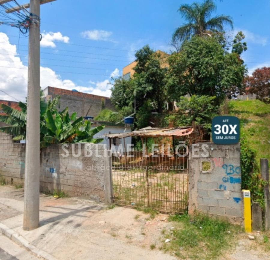 Foto 1 de 9: Terreno em leilão em Itaquaquecetuba - SP, bairro O Pequeno Coração — Terreno de 262m² | Benfeitorias Casa em Itaquaquecetuba