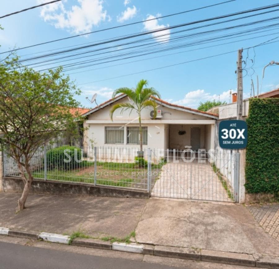 Foto 1 de 4: Casa em leilão em Itapira - SP, bairro Nova Itapira — Terreno de 250m² | Constr. de 80m² Casa em Itapira - SP