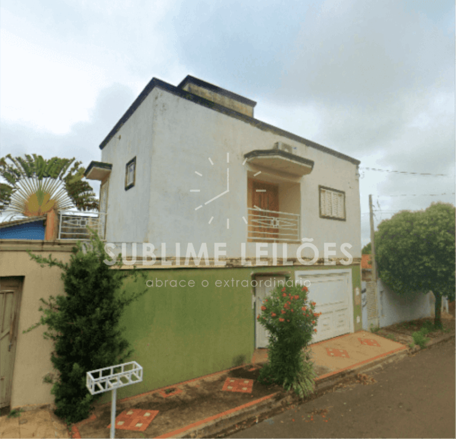 Foto 3 de 3: Casa em leilão em Birigui - SP — Sobrado | Terreno de 200m² Imóvel e diversos bens em Birigui