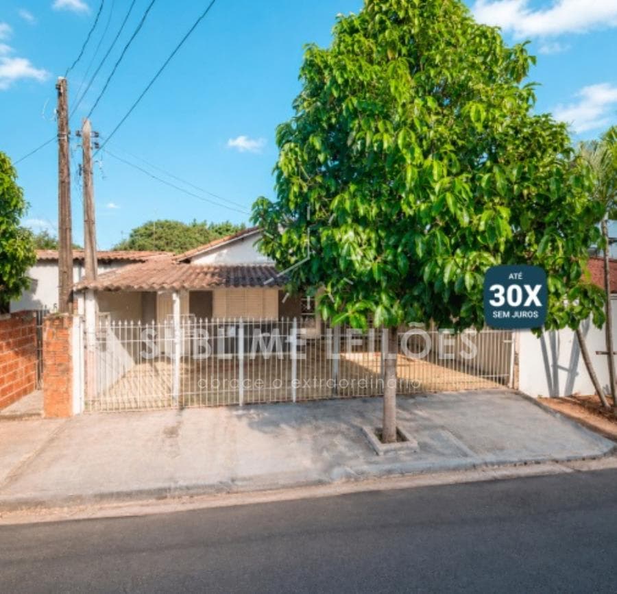 Foto 1 de 18: Casa em leilão em Votuporanga - SP, bairro São João — Terreno de 140m² | Constr. de 115m² Casa em Votuporanga
